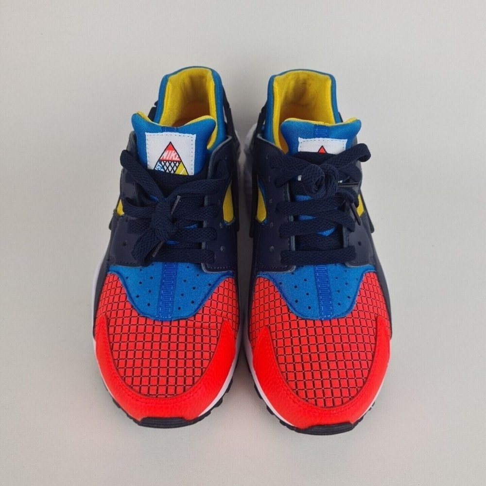 Nike Huarache Run Now Shoes Athletic Bright Crimson - Picture 4 of 12